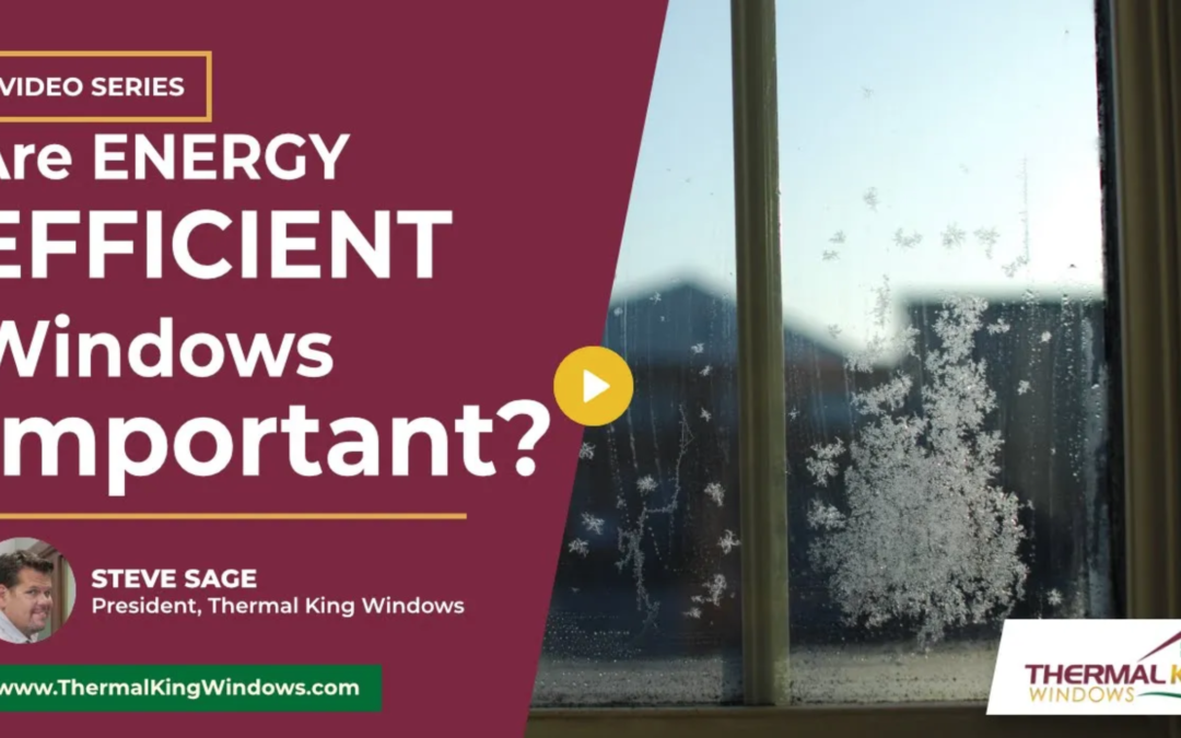 Are energy efficient replacement windows important?