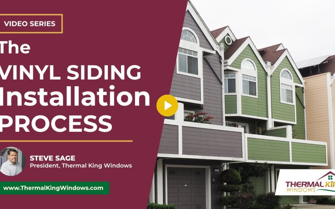 What is the vinyl siding installation process?