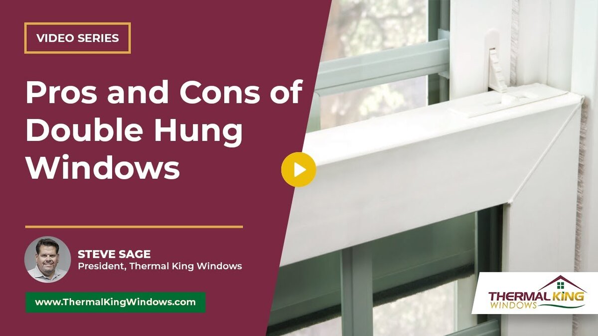 pros and cons of double hung windows