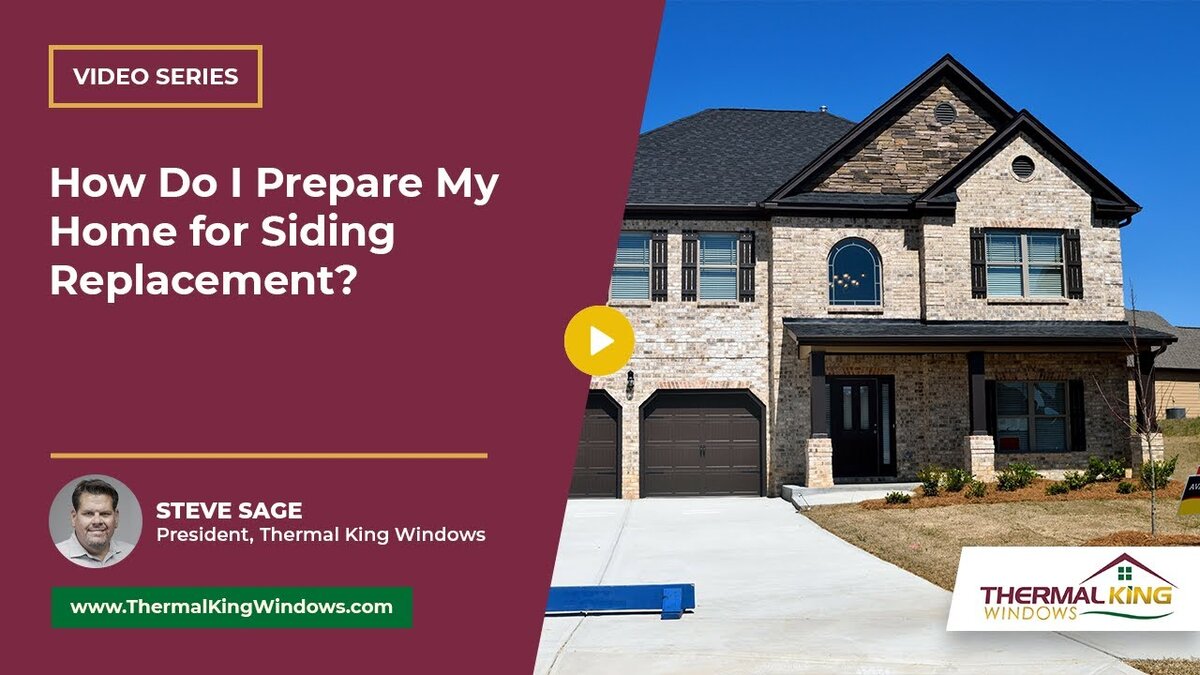 prepare my home for siding replacement