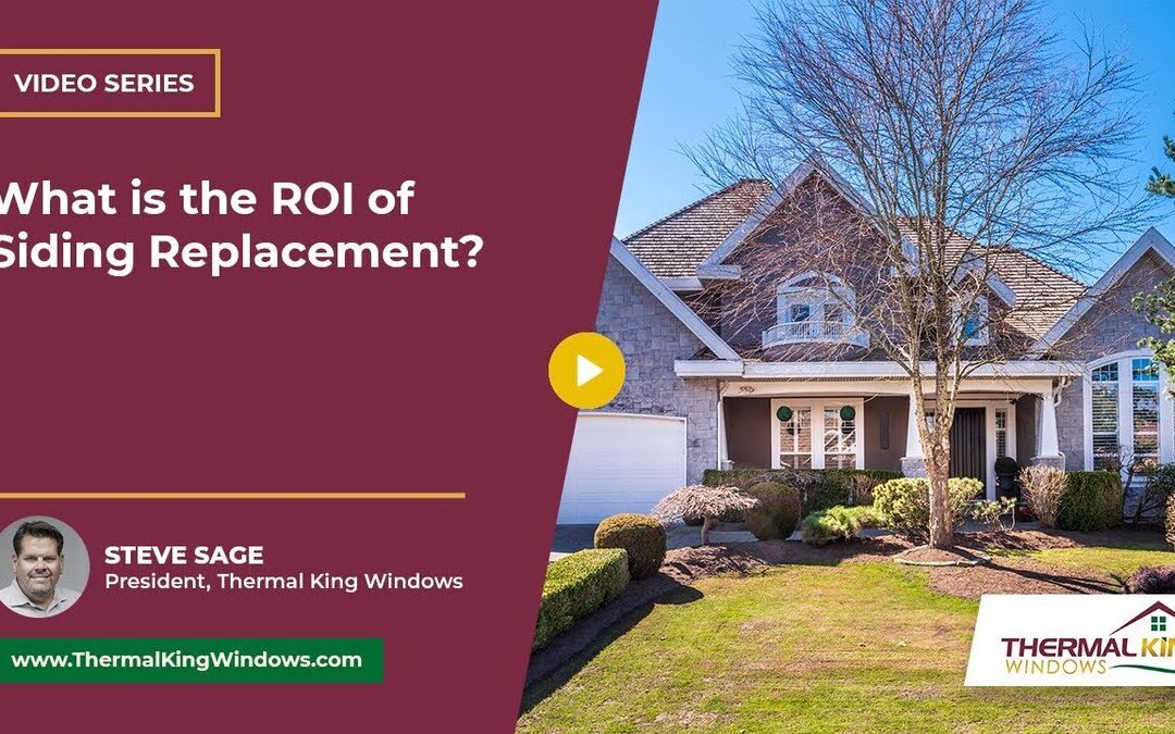 What is the ROI of Siding Replacement?