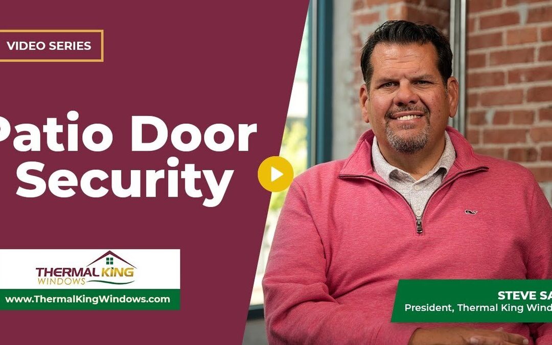 How to Improve Patio Door Security