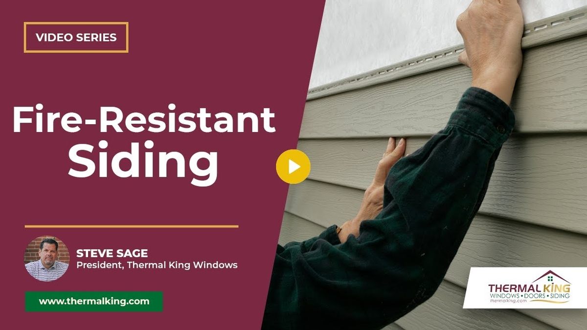 fire-resistant siding