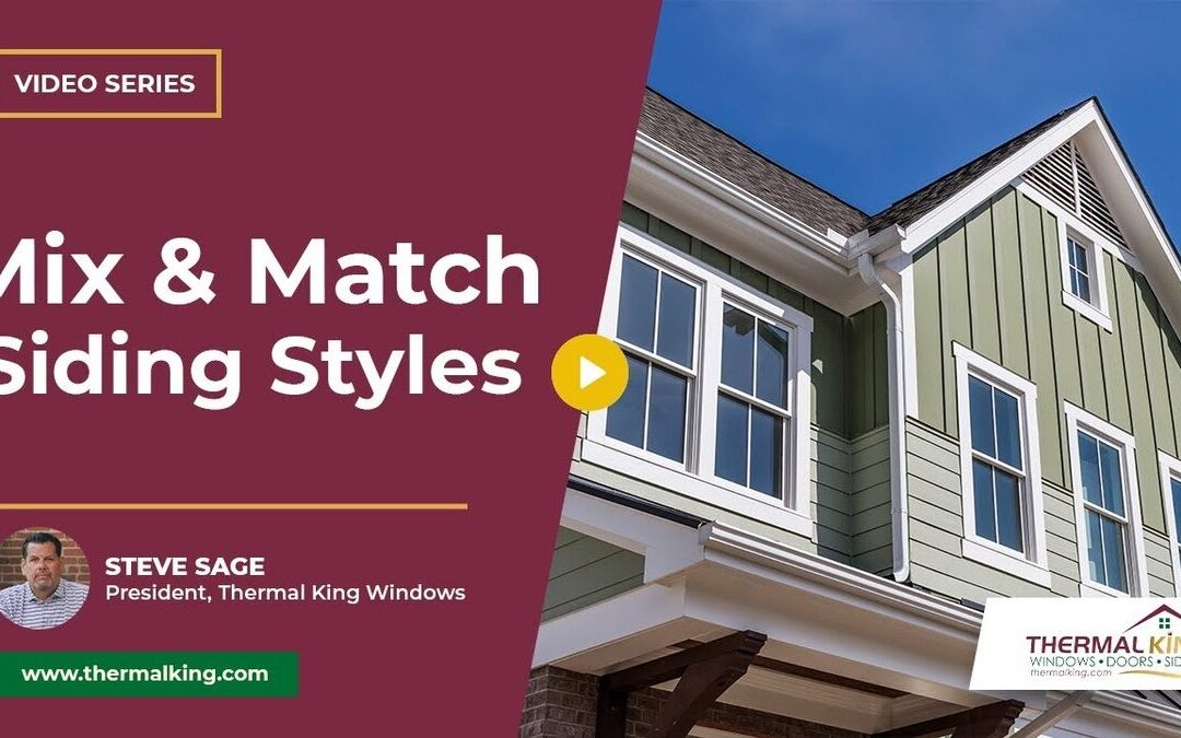 How to Mix and Match Siding Styles
