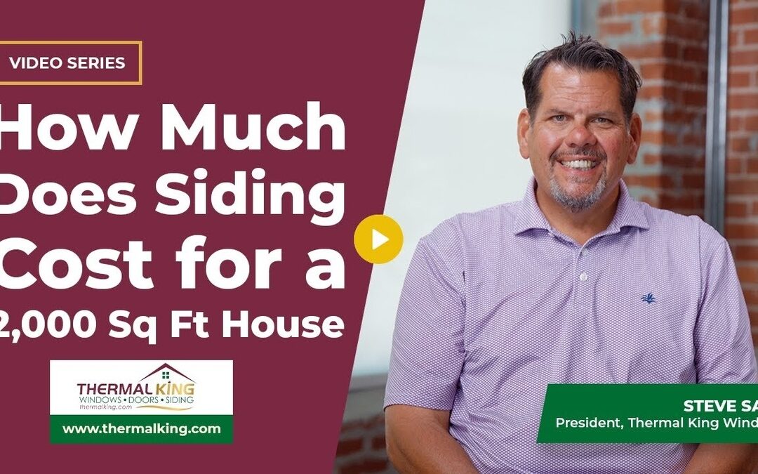 How Much Does Siding Cost for a 2,000 Sq Ft House? (2025 Pricing)