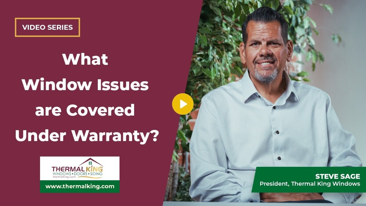 window issues covered under warranty