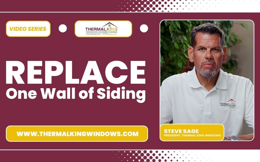 Can You Replace Just One Wall of Siding?