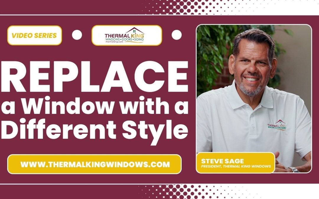 Can You Replace a Window with a Different Style?